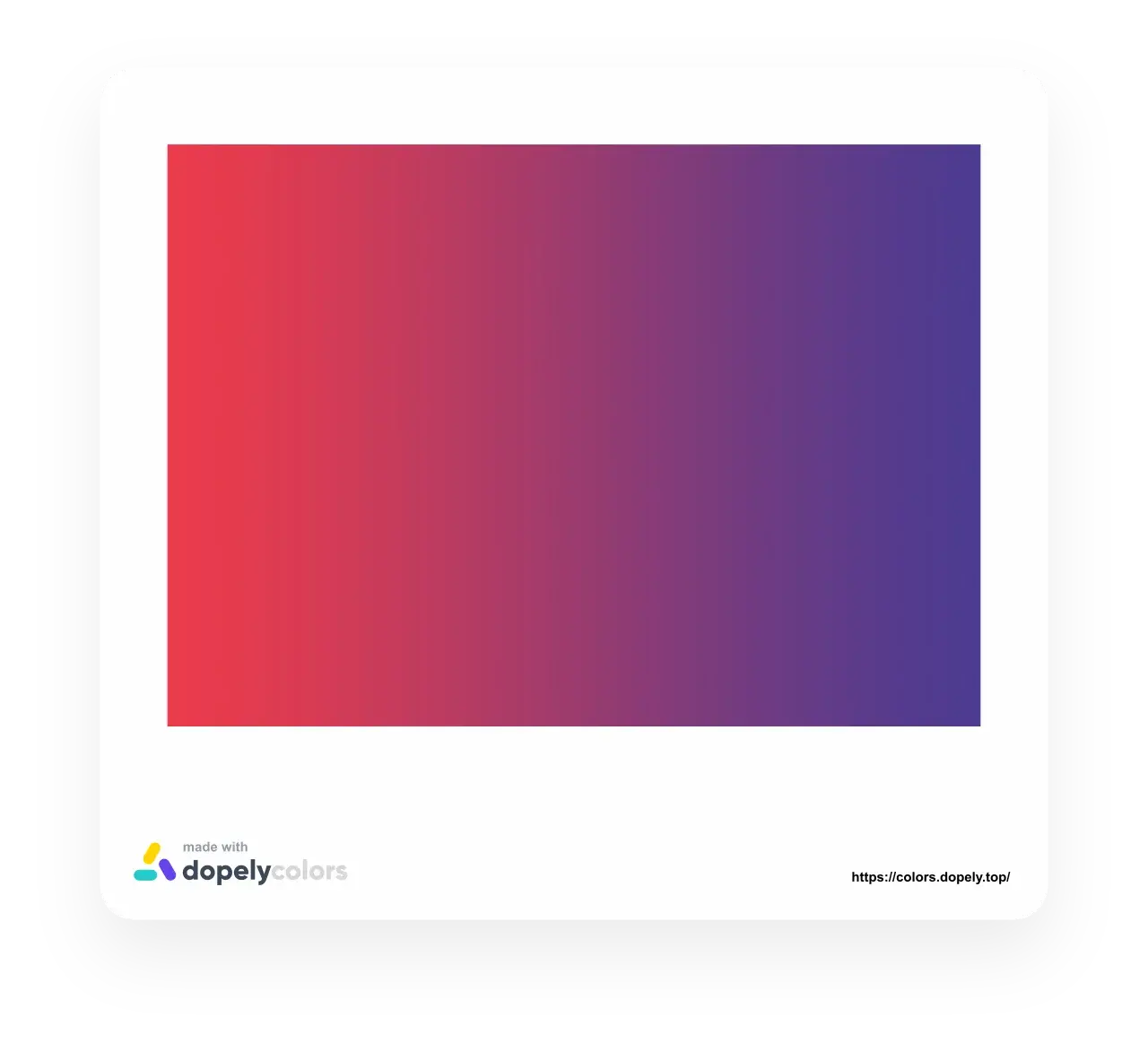 a linear gradient from red to purple with adobe photoshop or illustrator